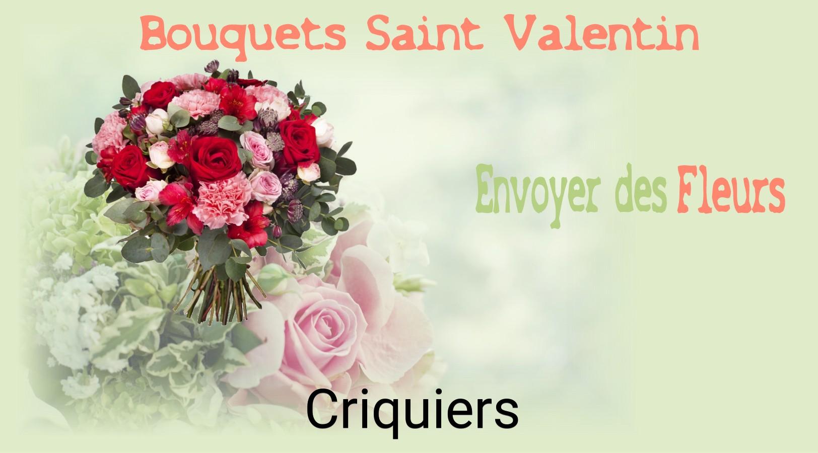 Roses de Saint-Valentin livrées à Criquiers
